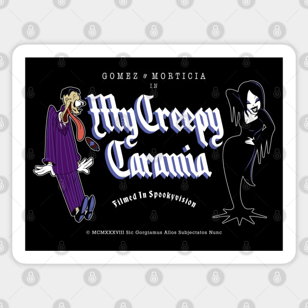 My Creepy Caramia Sticker by boltfromtheblue